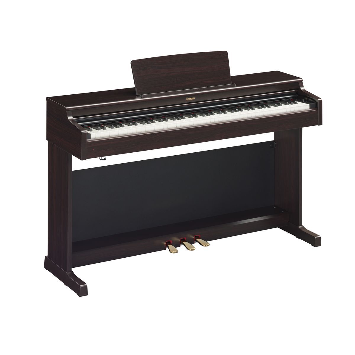 YAMAHA YDP-164R - клавинова 88 кл. GH3, 10 тембров, 192 полиф., 3 педали, крышка кл., (палисандр)