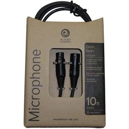 PLANET WAVES PW-CMIC-10 - проф. микрофонный кабель, канон XLR<->XLR, длина 3м