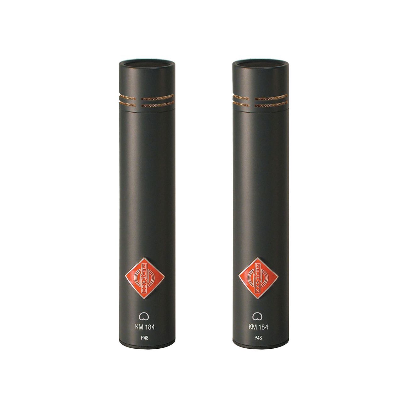 NEUMANN KM 184 MT STEREO SET - конденсаторная микрофонная пара, для студийной записи , цвет чёрный