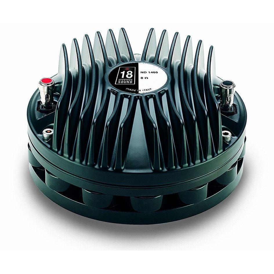 EIGHTEEN SOUND ND1460T/8 - драйвер, неодим, 8 Ом, 100 Вт AES, 110 дБ, 500...20000Гц, выход 1,4'