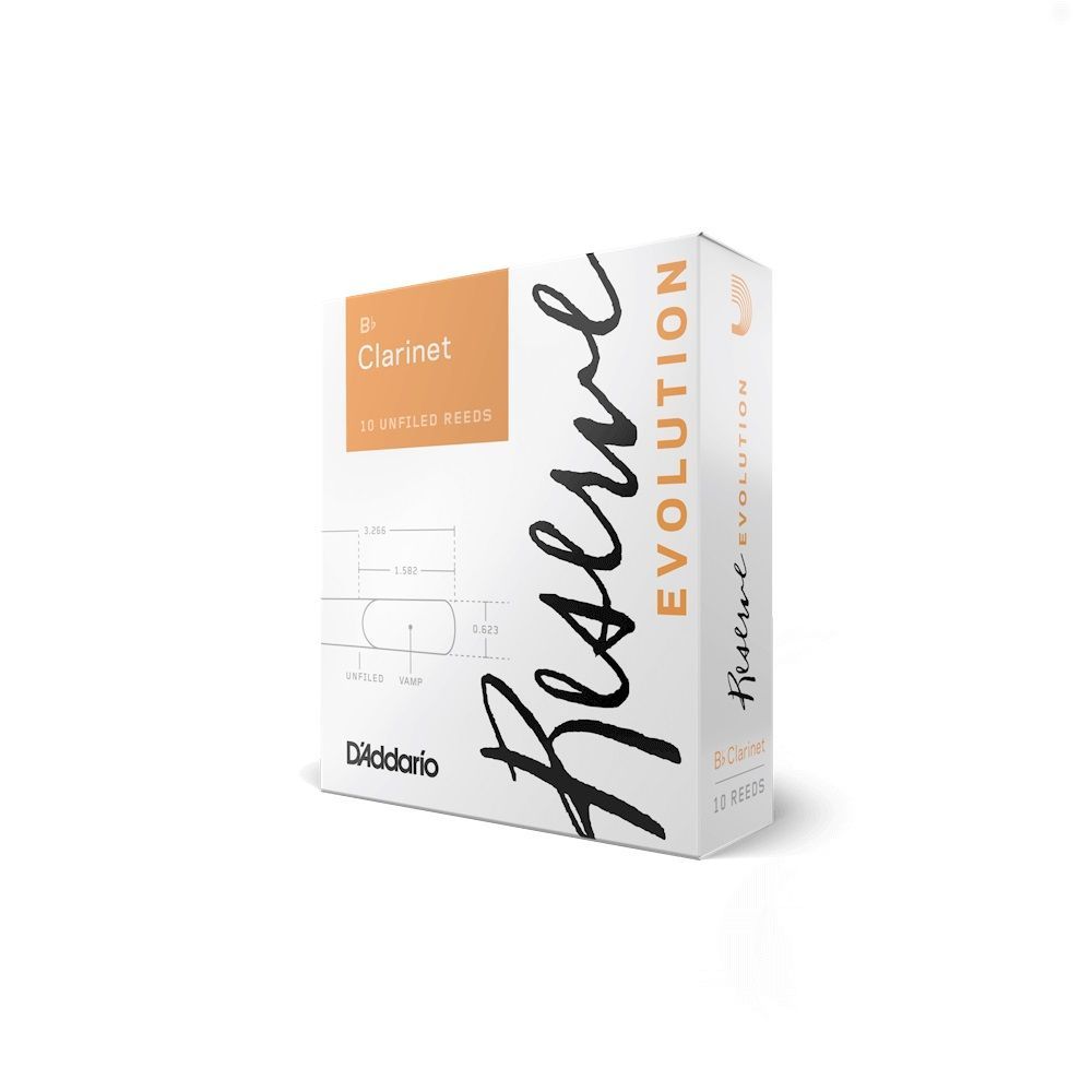 D'ADDARIO DCE10355 - трости для кларнета Bb 3.5+, 10 шт.
