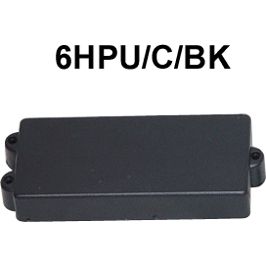 DR. PARTS 6HPU/C/BK - звукосниматель humb для 6-струнной бас гитары, закрытый, чёрн.