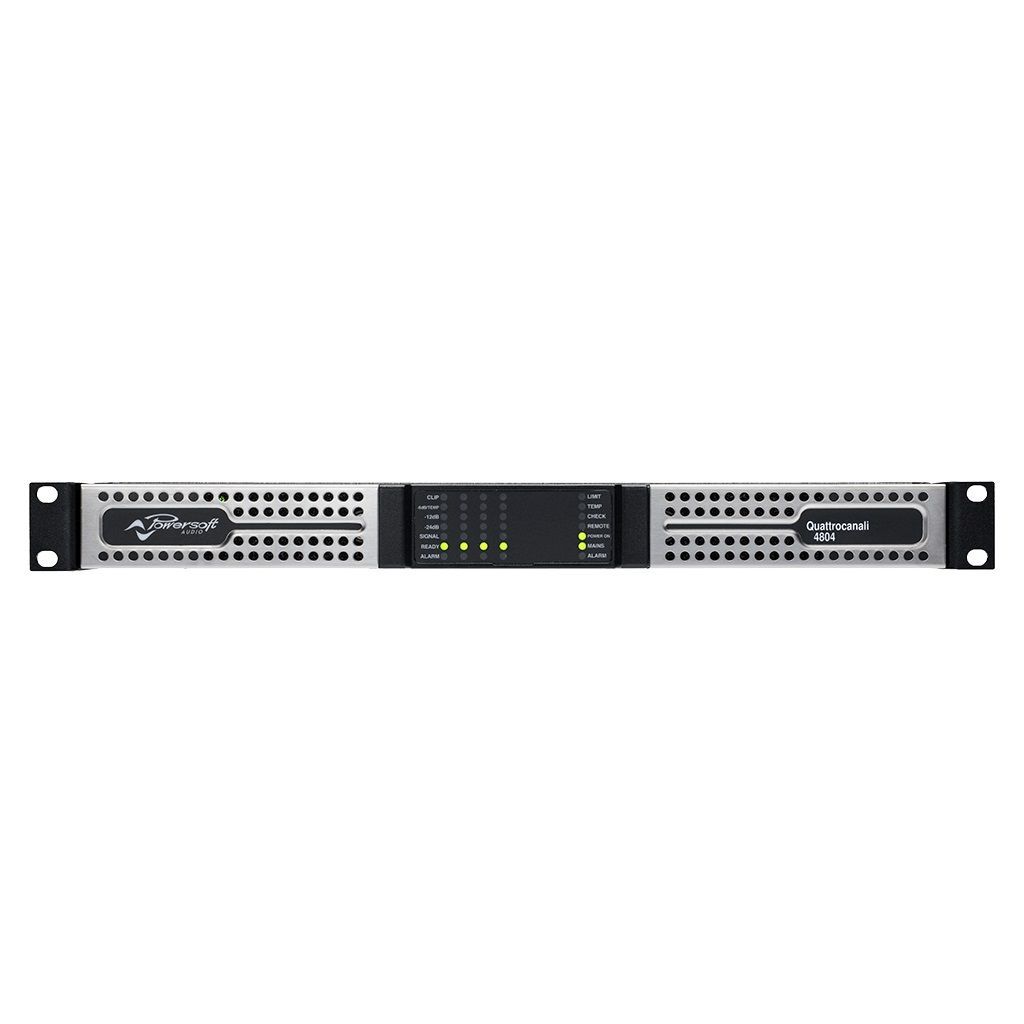 POWERSOFT Duecanali 4804 - двухканальный усилитель, Ethernet порт, 2х3000 Вт/ 2 Ом, 2х2400 Вт/4 Ом