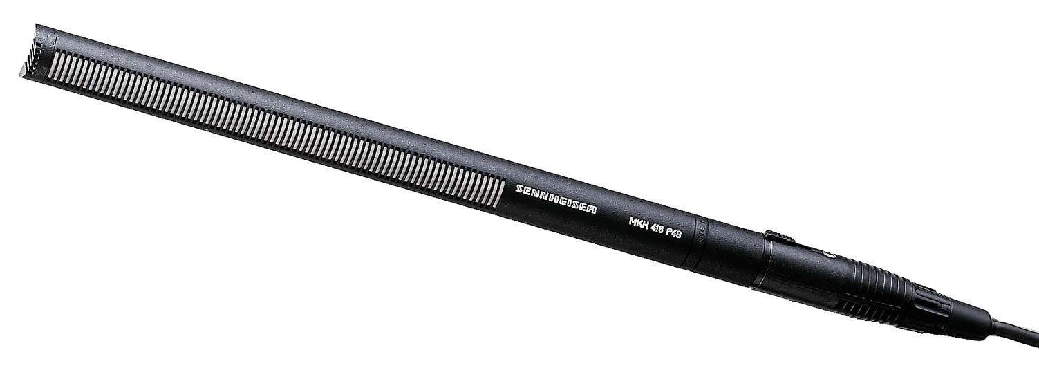 SENNHEISER MKH 416-P48U3 - конденсаторный линейный shotgun микрофон, с переключаемой диаграммой