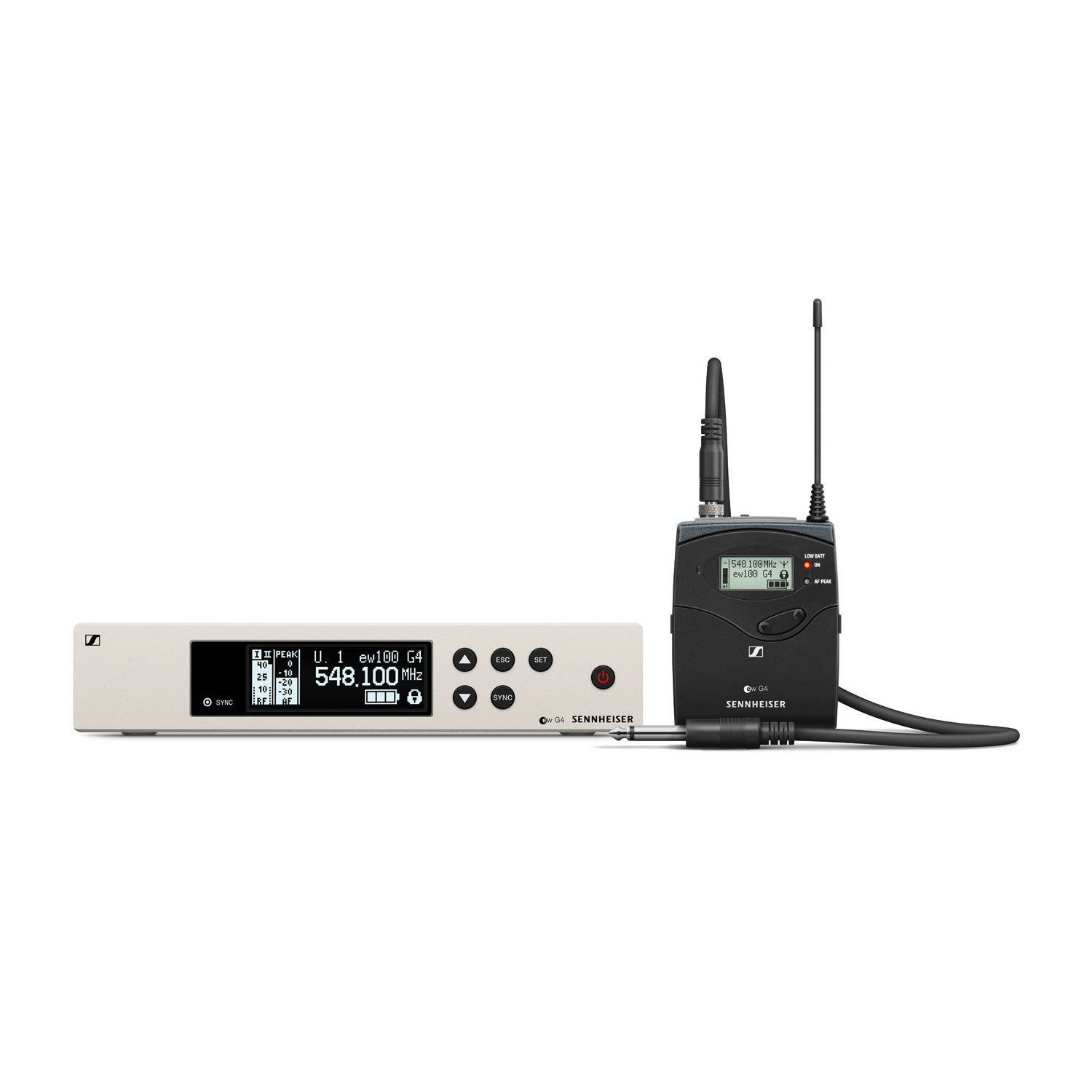 SENNHEISER EW 100 G4-CI1-A - инструментальная радиосистема серии G4 Evolution 100 UHF (516- МГц)