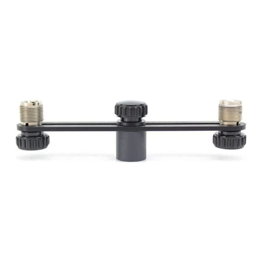 NEUMANN DS 120 double mount - держатель для 2-х микрофонов , шириной 150 мм с резьбовыми креплениям