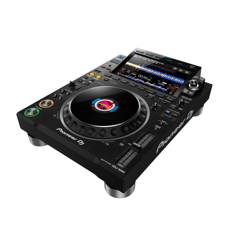 PIONEER CDJ-3000 - профессиональный диджейский мультиплеер (черный)