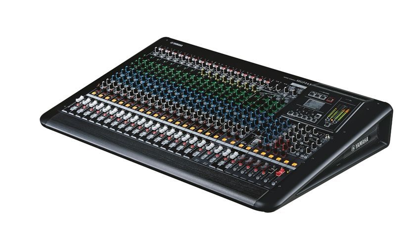 YAMAHA MGP24X - микшерный пульт,24 линейных входа,16 моно, 4 стерео,
