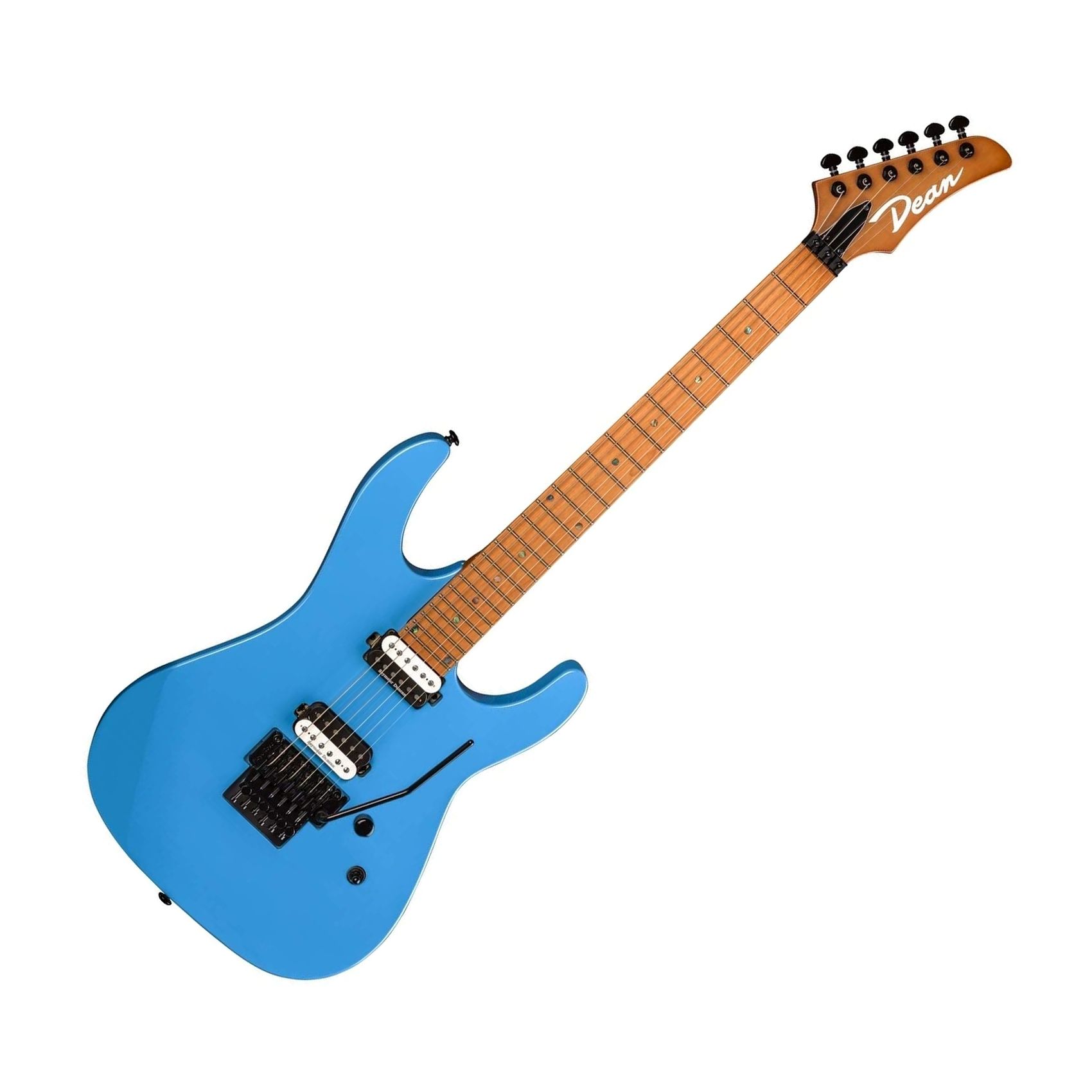 DEAN MD24 F RM VBL - электрогитара, тип Superstrat, 24 лада, 25 1/2, HH, цвет голубой (ИНДОНЕЗИЯ)