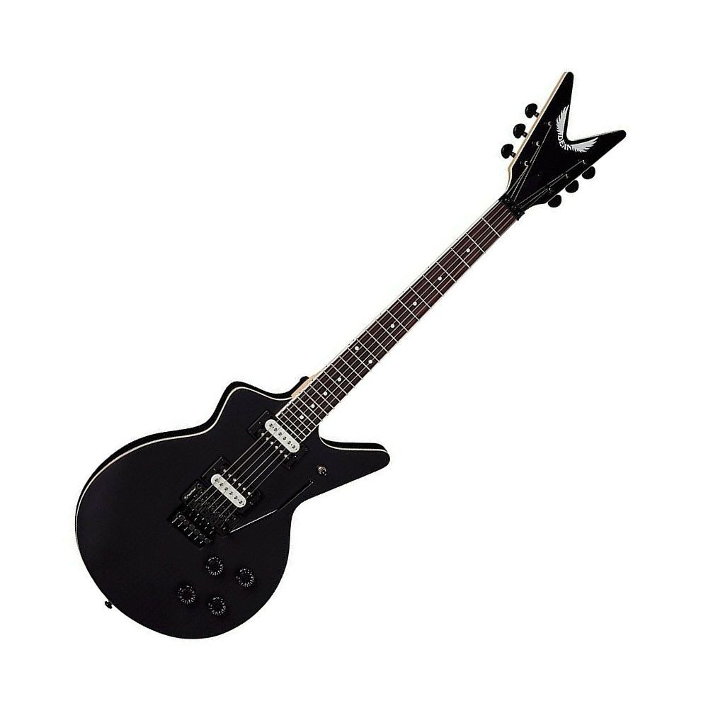 DEAN CADIX F BKS - электрогитара типа «Les Paul», 22 лада 24 3/4, HH,2V+2T цвет черный (ИНДИЯ)