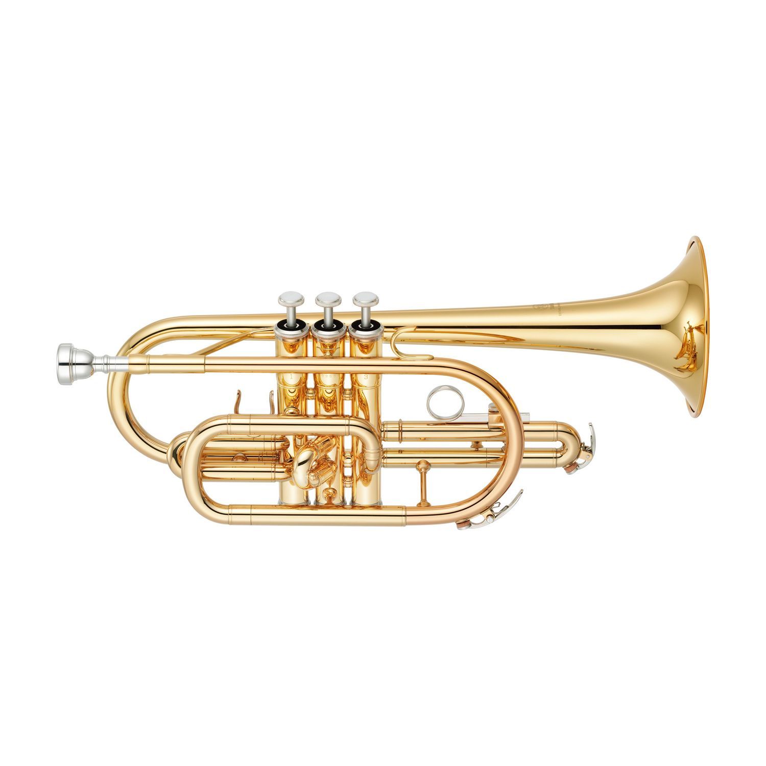 YAMAHA YCR-2310III - корнет Bb студенческая модель, лак золото, с кейсом и мундштуком