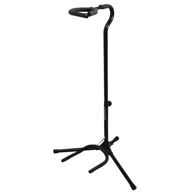 ONSTAGE GS7153B-B - стойка для гитары с верхним держат.грифа,съемным нижним держателем,черная