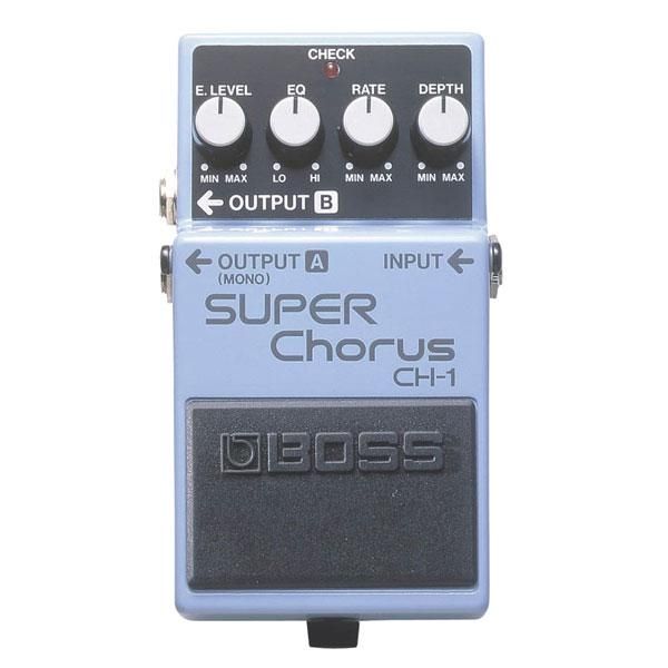 BOSS CH-1 - эффект суперхорус.