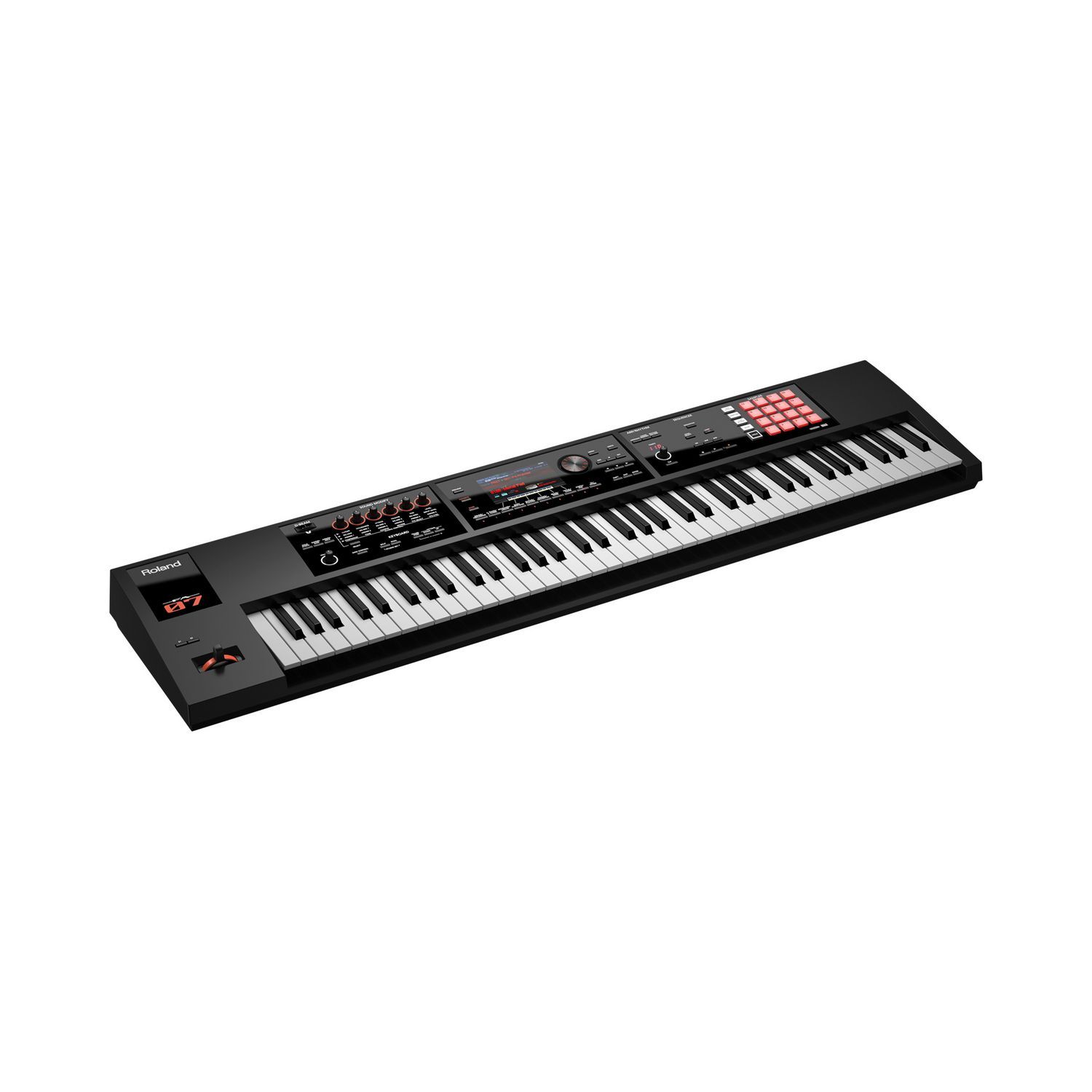 ROLAND FA-07 - рабочая станция, 76 кл., звуков 2000+SuperNATURAL, сэмплер, полиф. 128, треков 16 .