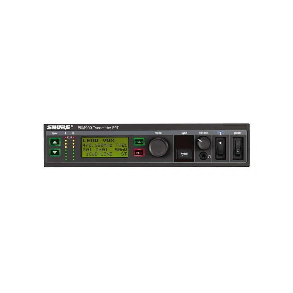 SHURE P9TE K1E - передатчик системы персонального мониторинга PSM900 (596 - 632 MHz)