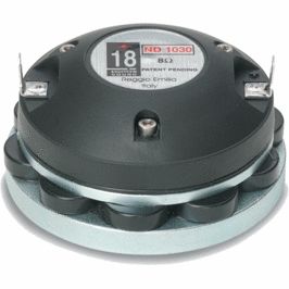 EIGHTEEN SOUND ND1030 - драйвер, неодим, 8 Ом, 30 Вт AES, 107 dB, 1800...20000 Гц, выход 1'