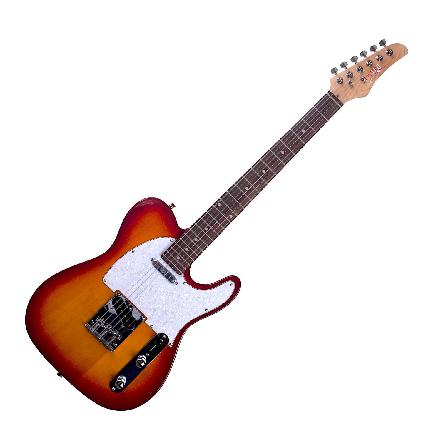 REDHILL TLX100 CS - электрогитара, Telecaster, S-S, тополь/клен, цвет черри санбёрст